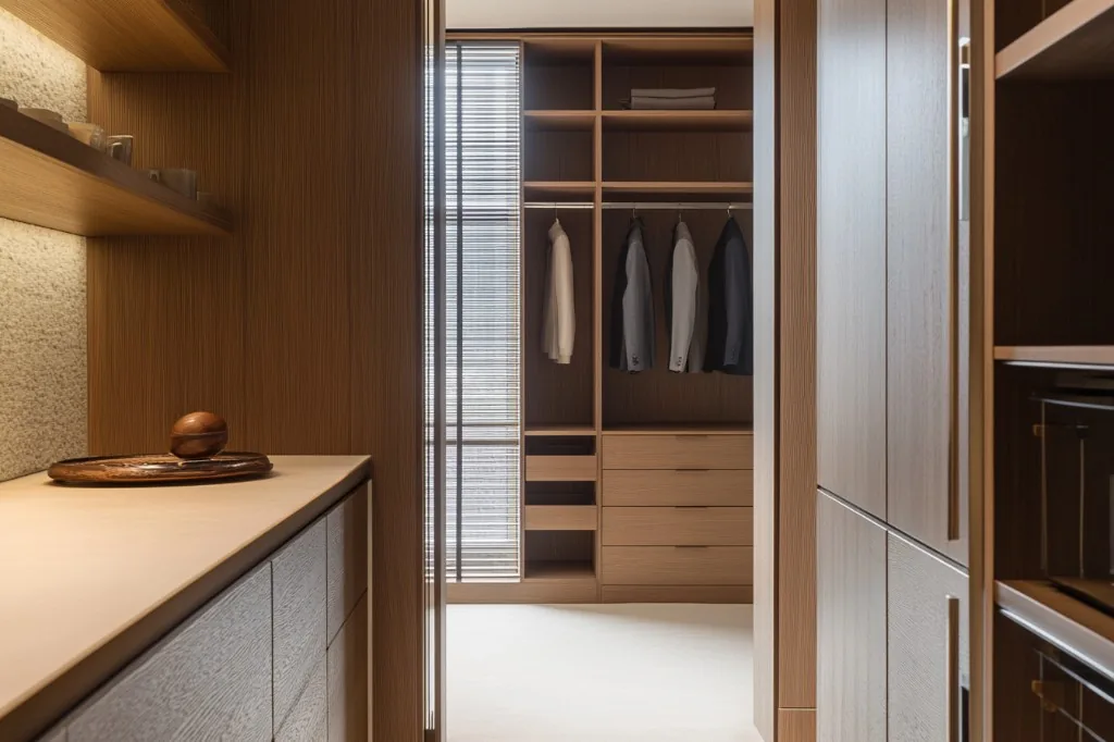 Integrated interior joinery and material delivery coordination